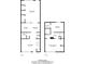 Two-story floor plan showing first floor with kitchen, living and Gathering rooms and 2nd floor bedroom layouts at 15636 Morning Dr, Lutz, FL 33559