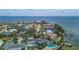 Waterfront home with ocean view, lush landscaping and a private dock at 2650 W Bay Isle Se Dr, St Petersburg, FL 33705