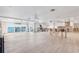 Bright, spacious living room with ocean views, hardwood floors, and open concept at 2650 W Bay Isle Se Dr, St Petersburg, FL 33705