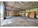Interior shot of a large, empty, metal storage building at 3212 Cork Rd, Plant City, FL 33565