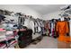 Spacious walk-in closet with ample storage shelves and hanging space at 33675 Elm Hill Br, Wesley Chapel, FL 33545
