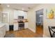 Spacious kitchen showcasing stainless steel appliances and butcher block counters at 3611 W Bay To Bay Blvd, Tampa, FL 33611