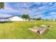 A well-maintained horseshoe pit available for community residents at 36435 Bonney Dr, Zephyrhills, FL 33541