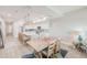 Open concept kitchen and living space. Bright and airy at 400 150Th Ave # 504, Madeira Beach, FL 33708