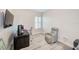 Office area with comfortable seating, desk, and natural light at 400 150Th Ave # 504, Madeira Beach, FL 33708