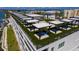 Enjoy the rooftop deck featuring cabanas, turf, lounge chairs and stunning water views at 400 150Th Ave # 504, Madeira Beach, FL 33708