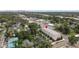A quiet neighborhood of a modern apartment building with well manicured landscaping at 4913 N Nebraska Ave # 5, Tampa, FL 33603