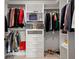 Spacious closet with ample shelving, drawers, and hanging storage at 4913 N Nebraska Ave # 5, Tampa, FL 33603