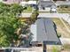 Aerial view of roof of home in the middle of mature trees in neighborhood at 5618 Halifax Dr, Tampa, FL 33615