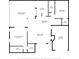 Detailed floor plan showing room dimensions, layout, and screened porch at 60 Birdsong Ct, Oldsmar, FL 34677