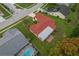The property has a well maintained and landscaped yard at 8671 Cypress Lakes Blvd, New Port Richey, FL 34653