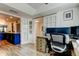 Office with kitchen view, bright lighting, and functional workspace at 318 Windrush Blvd # 10, Indian Rocks Beach, FL 33785