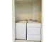 Convenient laundry closet features a washer and dryer at 321 42Nd S Ave, St Petersburg, FL 33705