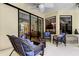 The covered patio is great for entertaining or just relaxing and enjoying the day at 3353 Wedgewood Way, Tarpon Springs, FL 34688