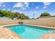 Inviting pool with brick pavers, and secure fenced yard. Enjoy your outdoor living at 5726 20Th N Ave, St Petersburg, FL 33710