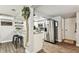 Stylish kitchen with granite counters, stainless steel appliances, and bar stool seating at 5744 Thrush Dr, New Port Richey, FL 34652