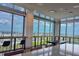 Bright dining area boasting large windows with city views at 777 3Rd N Ave # 1304, St Petersburg, FL 33701