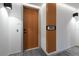 Hallway featuring unit number with modern lighting and a neutral color palette at 777 3Rd N Ave # 1304, St Petersburg, FL 33701