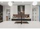 Well-equipped kitchen with an island and stainless steel appliances, including a laundry area at 777 3Rd N Ave # 1304, St Petersburg, FL 33701