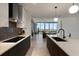 Contemporary kitchen design with stainless steel appliances and city views at 777 3Rd N Ave # 1304, St Petersburg, FL 33701