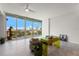Bright living room featuring a seating area and a view of the city skyline at 777 3Rd N Ave # 1304, St Petersburg, FL 33701