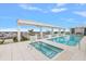 Inviting rooftop pool and jacuzzi with city views at 777 3Rd N Ave # 1304, St Petersburg, FL 33701