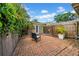 This brick patio features room to relax and entertain, and access to the backyard at 8537 93Rd Ave, Seminole, FL 33777