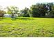 Large, grassy backyard offering ample space for recreation and outdoor activities at 8807 Mary Ivy Dr, Plant City, FL 33567