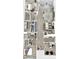 3D floor plan showcases layout with 2 bedrooms, 3 bathrooms, living spaces and screened balcony at 10520 Boardwalk Loop # 202, Bradenton, FL 34202
