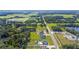 Gorgeous aerial view highlights new modern homes with pools in this sprawling green neighborhood at 14080 Sydney Rd, Dover, FL 33527