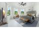 Inviting main bedroom with modern decor, ample natural light, and stylish furnishings at 14080 Sydney Rd, Dover, FL 33527