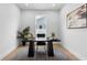 Home office space with a modern desk, stylish decor, and plenty of natural light at 1500 49Th N St, St Petersburg, FL 33710