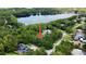 Expansive property with a private lake view offering a serene escape from the hustle and bustle at 16006 Armistead Ln, Odessa, FL 33556