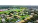 Aerial neighborhood view highlighting location near Downtown Dunedin at 1701 Pinehurst Rd # 33E, Dunedin, FL 34698