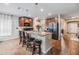 Bright kitchen with modern appliances, granite countertops, and a breakfast bar for casual dining at 2073 Branding Iron Way, New Port Richey, FL 34655