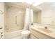 Bathroom with combined shower and bathtub, sink and vanity at 2400 Winding Creek Blvd # Bldg18A210, Clearwater, FL 33761
