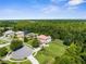 Residential neighborhood featuring tree-lined streets, well-kept lawns, and a beautiful community at 3500 Ballastone Dr, Land O Lakes, FL 34638