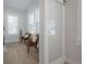 Bright living room featuring modern decor, wood floors, and a sliding glass door at 3811 N Arlington Ave, Tampa, FL 33603