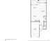 Floor plan of the first floor showcasing kitchen, dining room, living room, and garage at 3918 Silverlake Way, Wesley Chapel, FL 33544