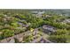 Aerial shot of a townhome complex with lush greenery and convenient parking spots at 4322 Fincastle Ct, Tampa, FL 33624