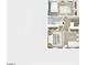 Second floor floorplan showing bedrooms and bathrooms layout at 4322 Fincastle Ct, Tampa, FL 33624