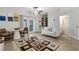 Bright living space with outdoor access, neutral tones, and tile flooring, ideal for relaxation at 4322 Fincastle Ct, Tampa, FL 33624