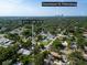 Aerial view showcasing the home's location and surrounding neighborhood with a view of St. Pete at 4711 12Th N St, St Petersburg, FL 33703