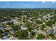 Beautiful aerial view of the property, highlighting its neighborhood setting and mature trees at 4711 12Th N St, St Petersburg, FL 33703