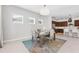 Charming dining room connects to the kitchen and offers a cozy space for meals at 6035 Nikki Ln, Odessa, FL 33556
