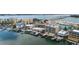 Gorgeous waterfront building with boat slips, gorgeous ocean views, and a nearby bridge at 706 Bayway Blvd # 503, Clearwater, FL 33767