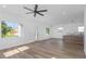 A well-lit, open living area features hardwood floors and natural light at 711 42Nd S Ave, St Petersburg, FL 33705