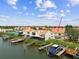 Waterfront townhome with private boat dock for easy access to boating and water activities at 4304 Harbor House Dr, Tampa, FL 33615