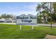 Community sign for Shadow Run Village, a deed restricted community at 12529 Knollbrook Ln, Hudson, FL 34669