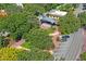 Community park with stage and parking surrounded by lush greenery offers a serene and inviting space for outdoor activities at 1707 Solon Ave, Dunedin, FL 34698